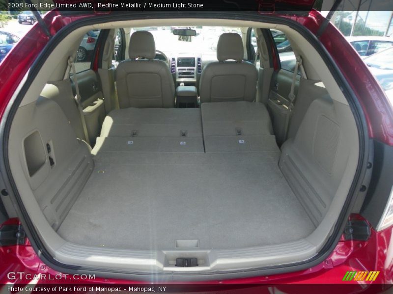 Redfire Metallic / Medium Light Stone 2008 Ford Edge Limited AWD