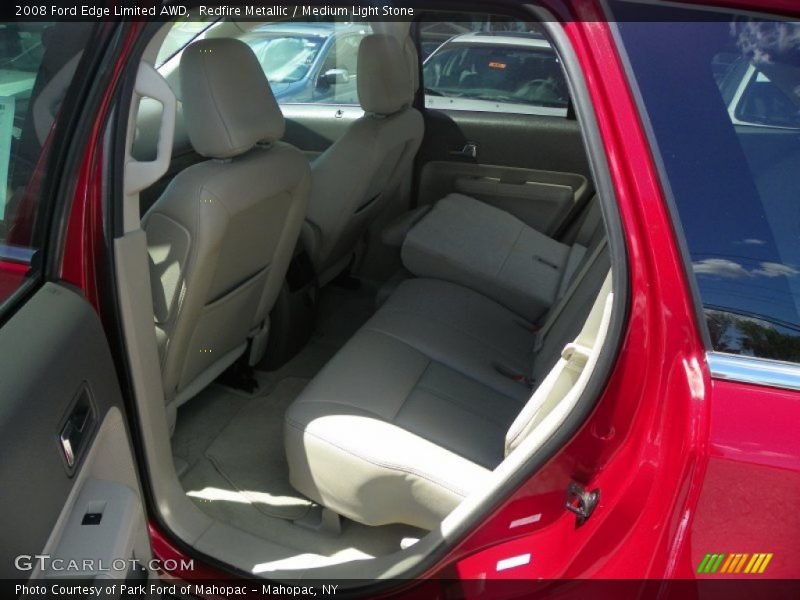 Redfire Metallic / Medium Light Stone 2008 Ford Edge Limited AWD