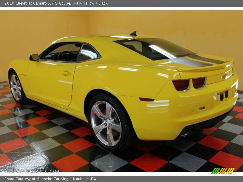 Rally Yellow / Black 2010 Chevrolet Camaro SS/RS Coupe