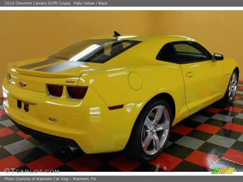 Rally Yellow / Black 2010 Chevrolet Camaro SS/RS Coupe
