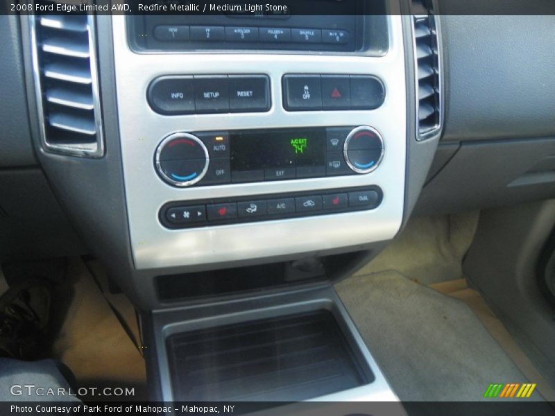 Redfire Metallic / Medium Light Stone 2008 Ford Edge Limited AWD