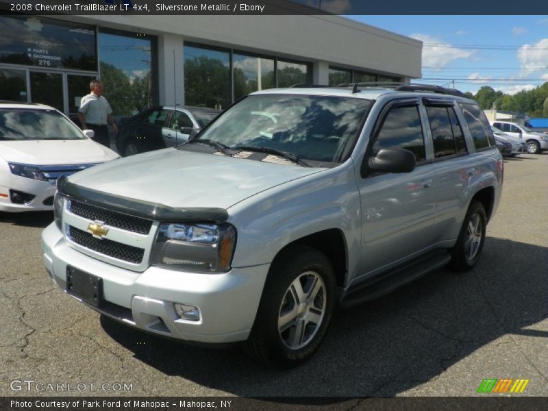 Silverstone Metallic / Ebony 2008 Chevrolet TrailBlazer LT 4x4