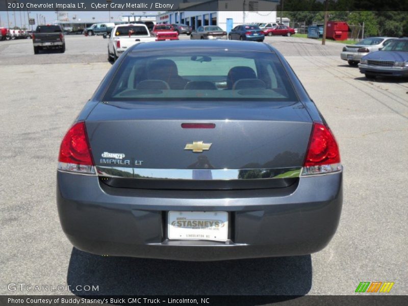 Cyber Gray Metallic / Ebony 2010 Chevrolet Impala LT