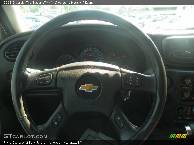 Silverstone Metallic / Ebony 2008 Chevrolet TrailBlazer LT 4x4