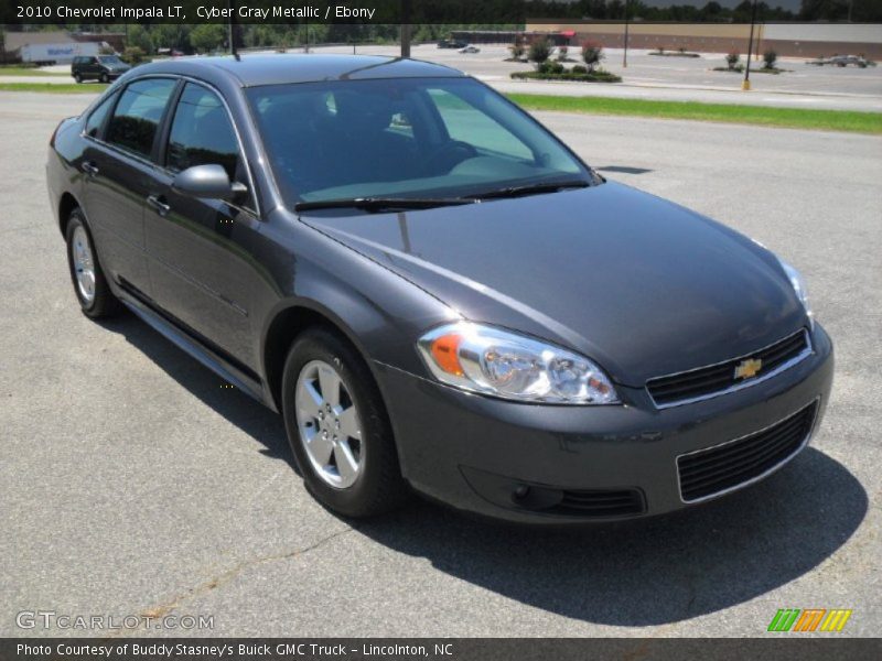 Cyber Gray Metallic / Ebony 2010 Chevrolet Impala LT