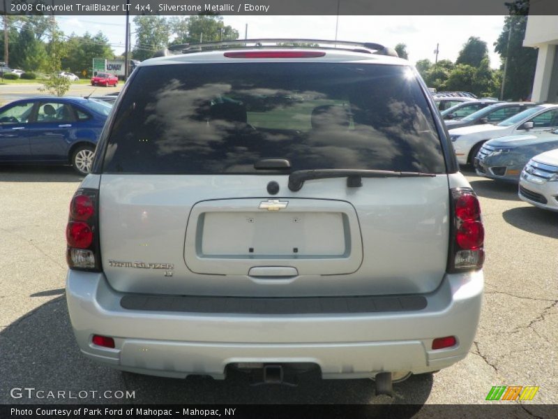 Silverstone Metallic / Ebony 2008 Chevrolet TrailBlazer LT 4x4