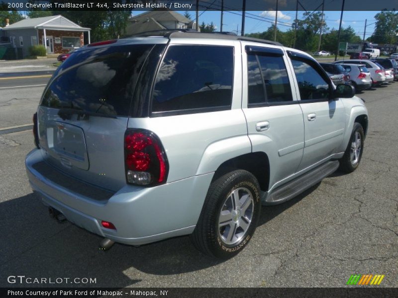 Silverstone Metallic / Ebony 2008 Chevrolet TrailBlazer LT 4x4