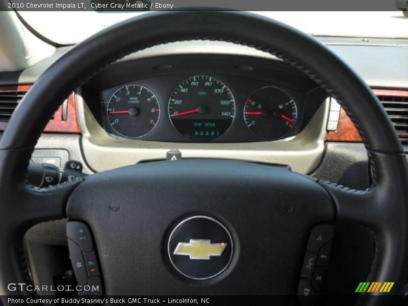 Cyber Gray Metallic / Ebony 2010 Chevrolet Impala LT