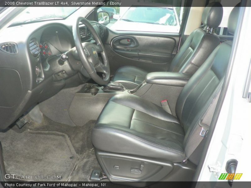 Silverstone Metallic / Ebony 2008 Chevrolet TrailBlazer LT 4x4