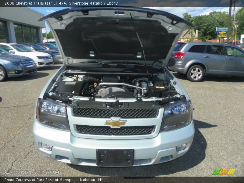 Silverstone Metallic / Ebony 2008 Chevrolet TrailBlazer LT 4x4