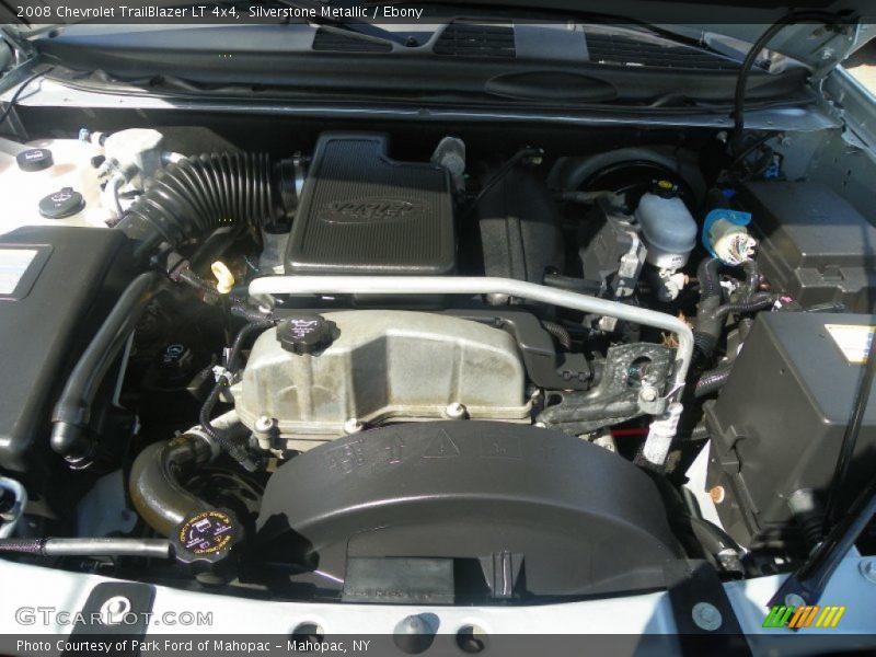 Silverstone Metallic / Ebony 2008 Chevrolet TrailBlazer LT 4x4