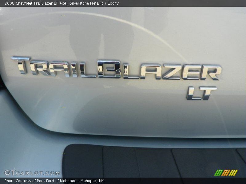 Silverstone Metallic / Ebony 2008 Chevrolet TrailBlazer LT 4x4