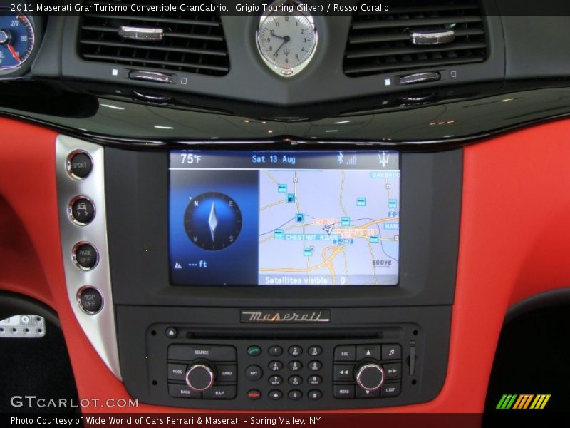 Controls of 2011 GranTurismo Convertible GranCabrio