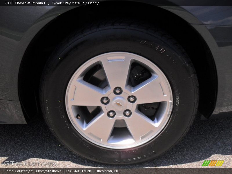 Cyber Gray Metallic / Ebony 2010 Chevrolet Impala LT