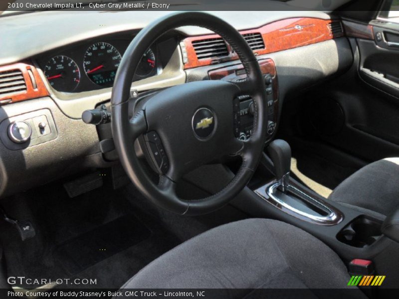 Cyber Gray Metallic / Ebony 2010 Chevrolet Impala LT