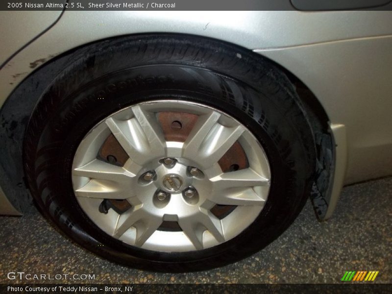 Sheer Silver Metallic / Charcoal 2005 Nissan Altima 2.5 SL
