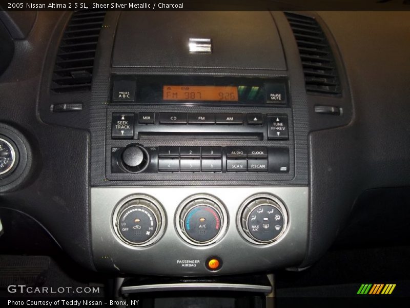 Sheer Silver Metallic / Charcoal 2005 Nissan Altima 2.5 SL