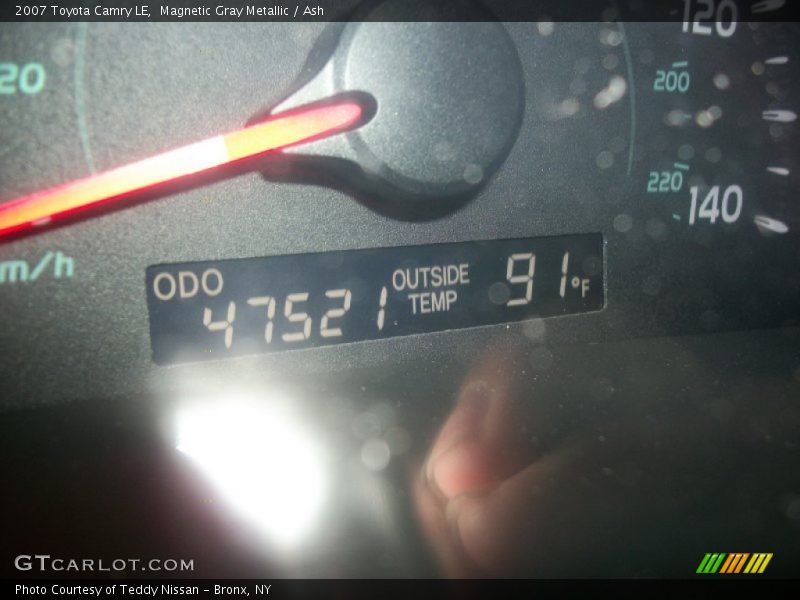 Magnetic Gray Metallic / Ash 2007 Toyota Camry LE