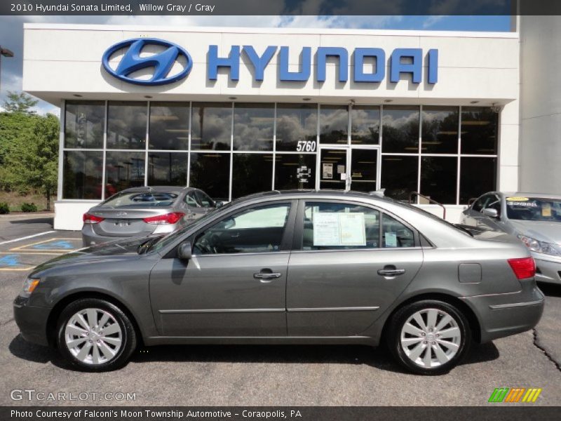  2010 Sonata Limited Willow Gray