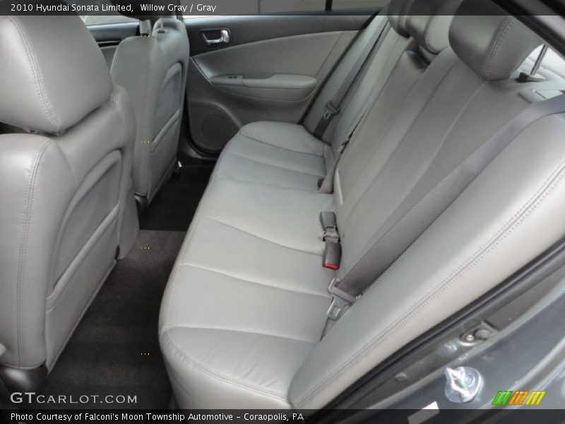  2010 Sonata Limited Gray Interior
