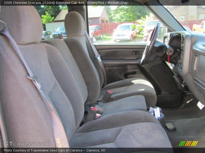 Victory Red / Medium Gray 2006 Chevrolet Silverado 2500HD Extended Cab 4x4