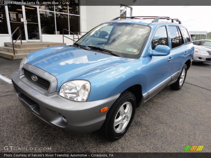 Arctic Blue / Gray 2004 Hyundai Santa Fe