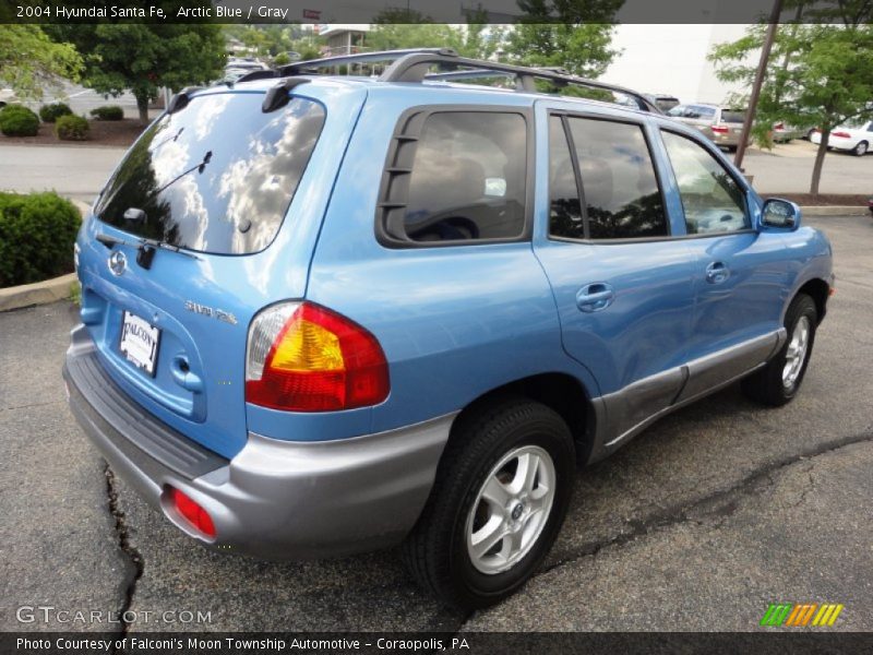 Arctic Blue / Gray 2004 Hyundai Santa Fe