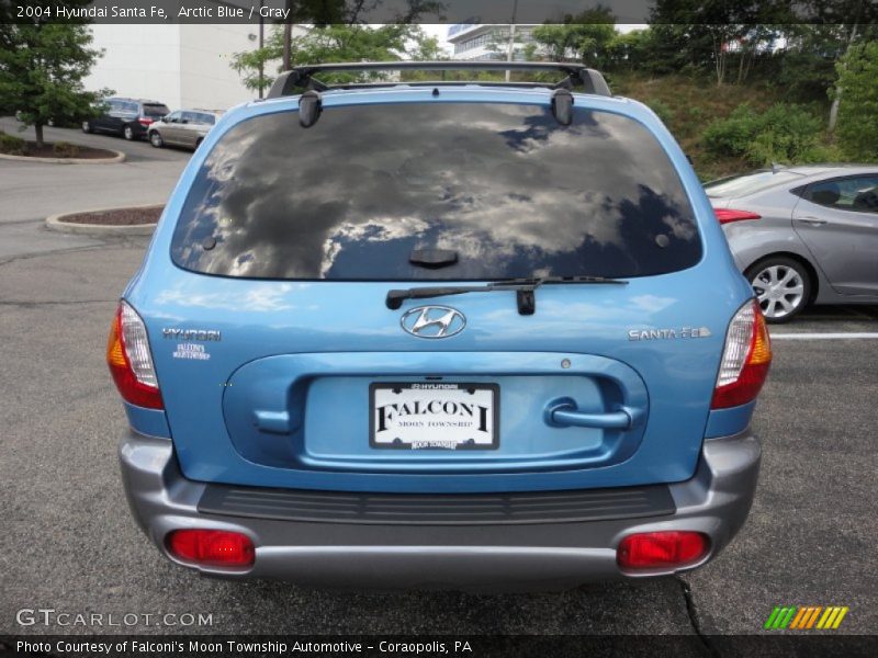 Arctic Blue / Gray 2004 Hyundai Santa Fe