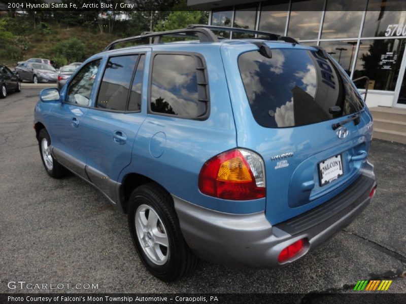 Arctic Blue / Gray 2004 Hyundai Santa Fe