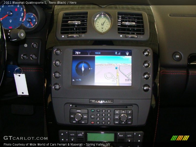 Navigation of 2011 Quattroporte S