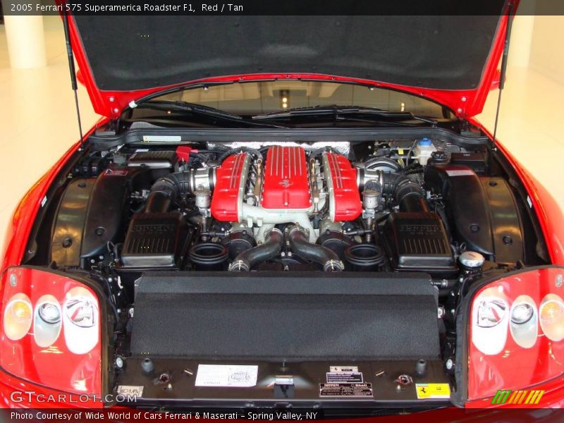  2005 575 Superamerica Roadster F1 Engine - 5.7 Liter DOHC 48-Valve V12
