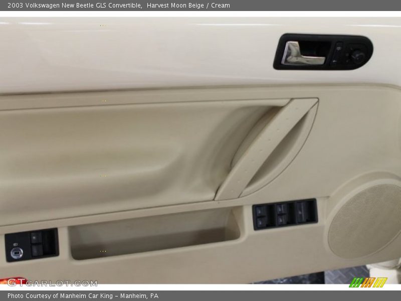 Harvest Moon Beige / Cream 2003 Volkswagen New Beetle GLS Convertible