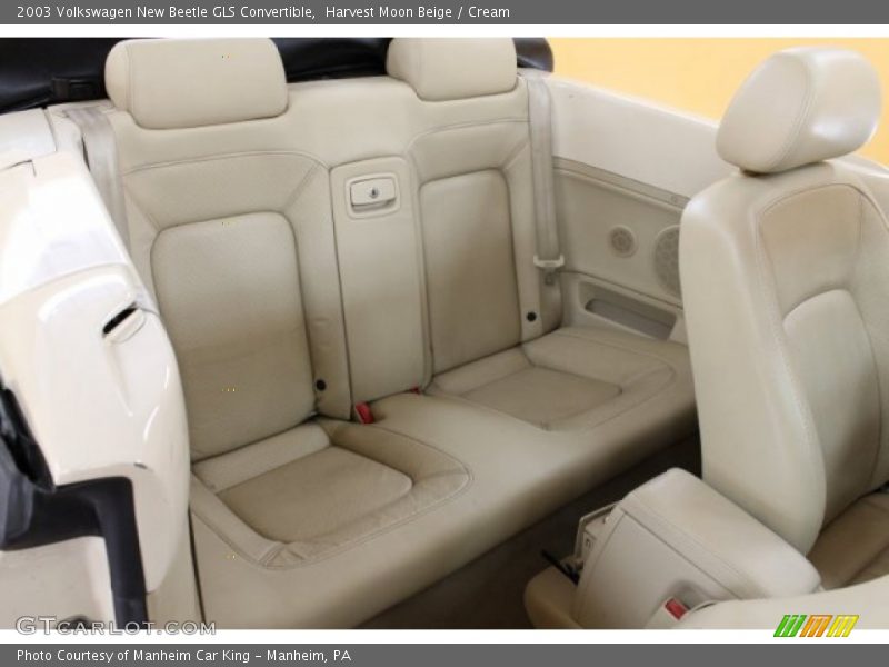 Harvest Moon Beige / Cream 2003 Volkswagen New Beetle GLS Convertible