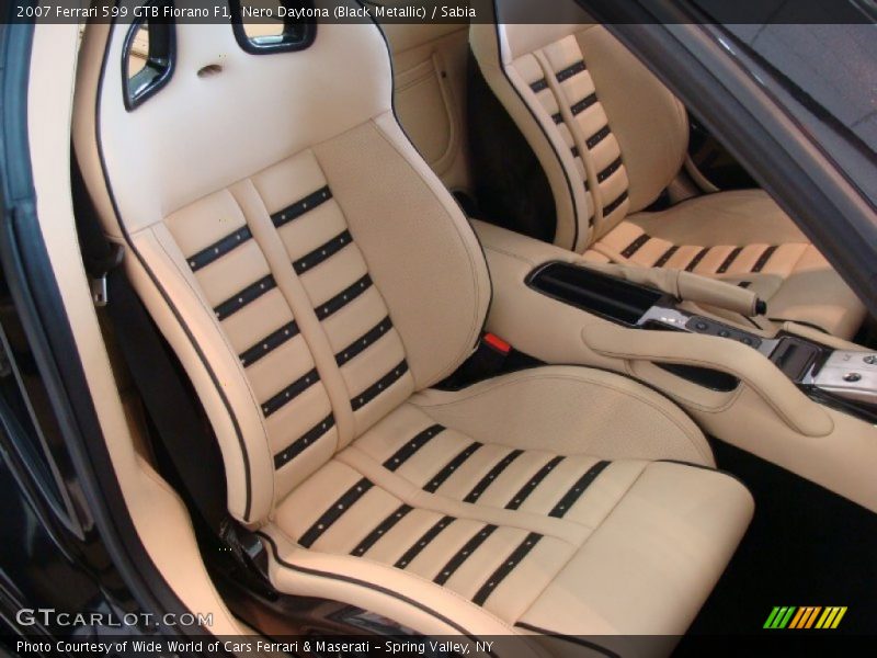  2007 599 GTB Fiorano F1 Sabia Interior
