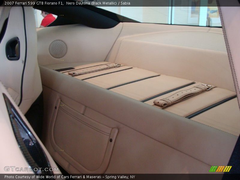  2007 599 GTB Fiorano F1 Sabia Interior