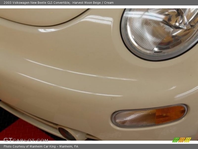 Harvest Moon Beige / Cream 2003 Volkswagen New Beetle GLS Convertible