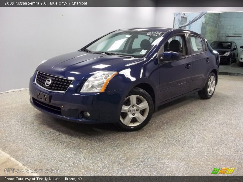 Blue Onyx / Charcoal 2009 Nissan Sentra 2.0