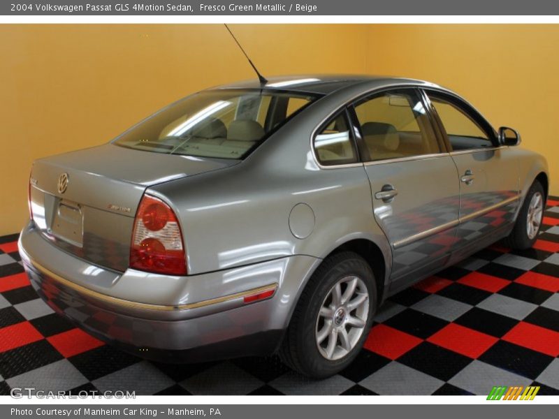 Fresco Green Metallic / Beige 2004 Volkswagen Passat GLS 4Motion Sedan