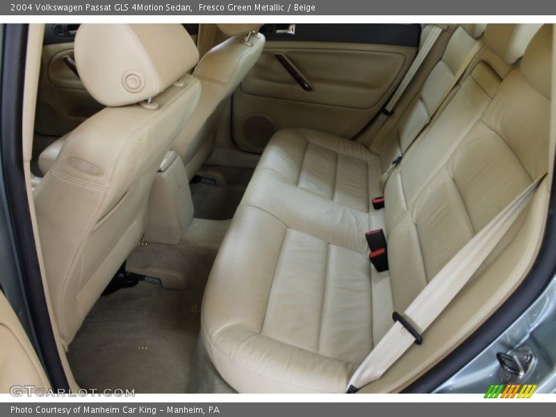 Fresco Green Metallic / Beige 2004 Volkswagen Passat GLS 4Motion Sedan
