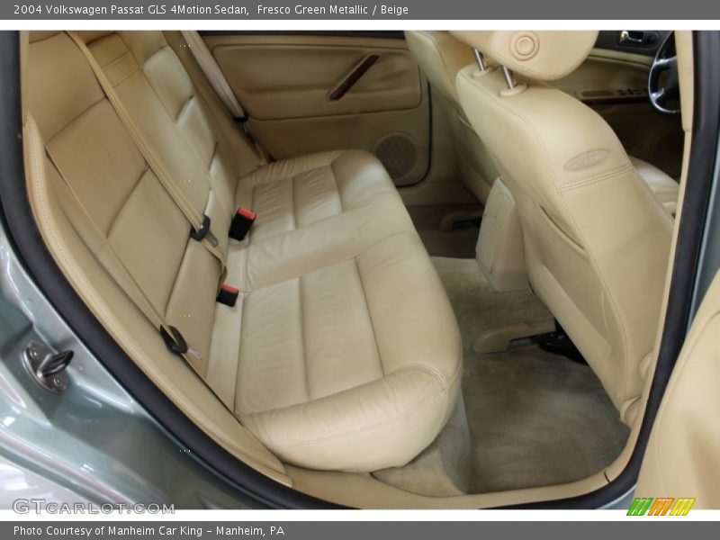 Fresco Green Metallic / Beige 2004 Volkswagen Passat GLS 4Motion Sedan