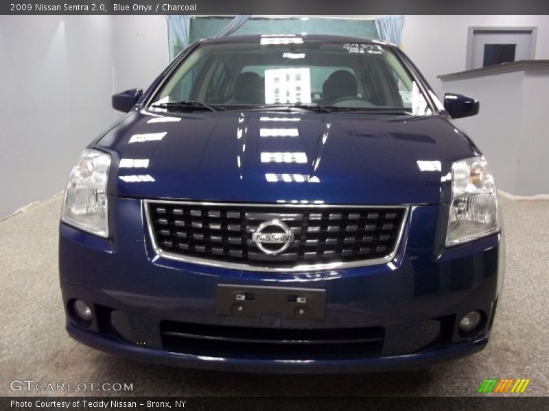 Blue Onyx / Charcoal 2009 Nissan Sentra 2.0