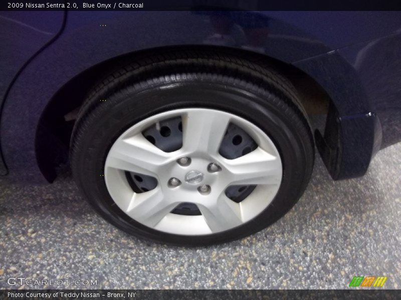 Blue Onyx / Charcoal 2009 Nissan Sentra 2.0