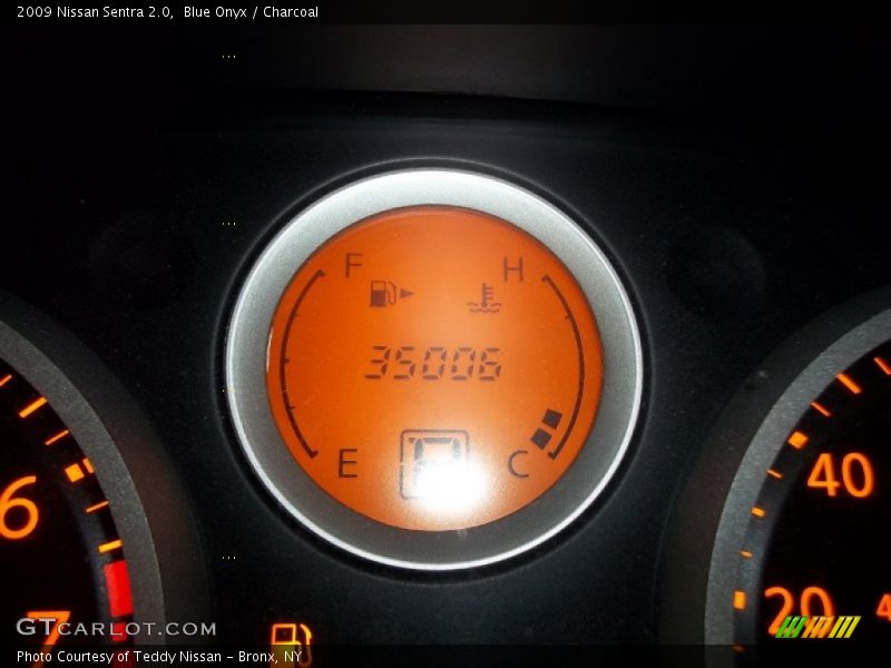 Blue Onyx / Charcoal 2009 Nissan Sentra 2.0