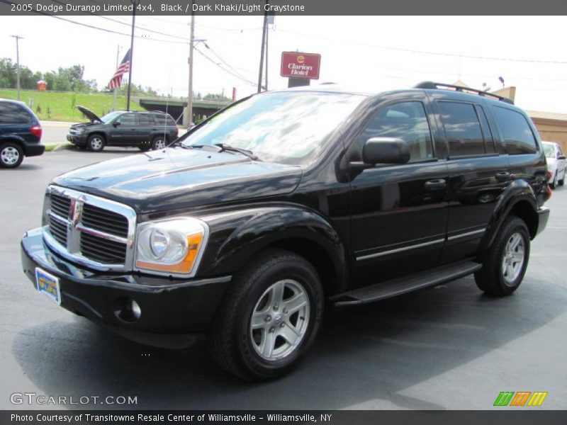 Black / Dark Khaki/Light Graystone 2005 Dodge Durango Limited 4x4
