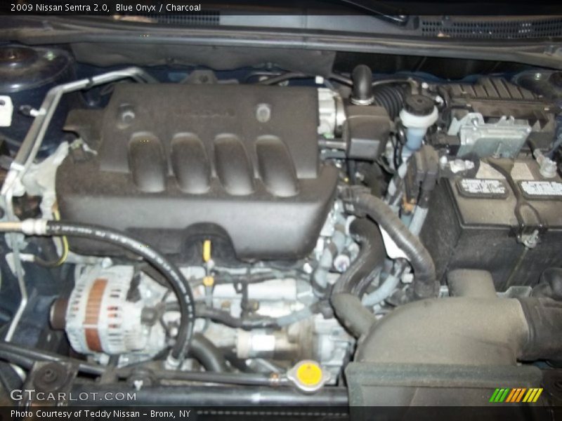 Blue Onyx / Charcoal 2009 Nissan Sentra 2.0