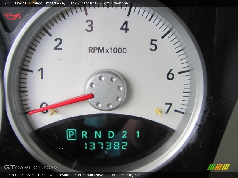 Black / Dark Khaki/Light Graystone 2005 Dodge Durango Limited 4x4