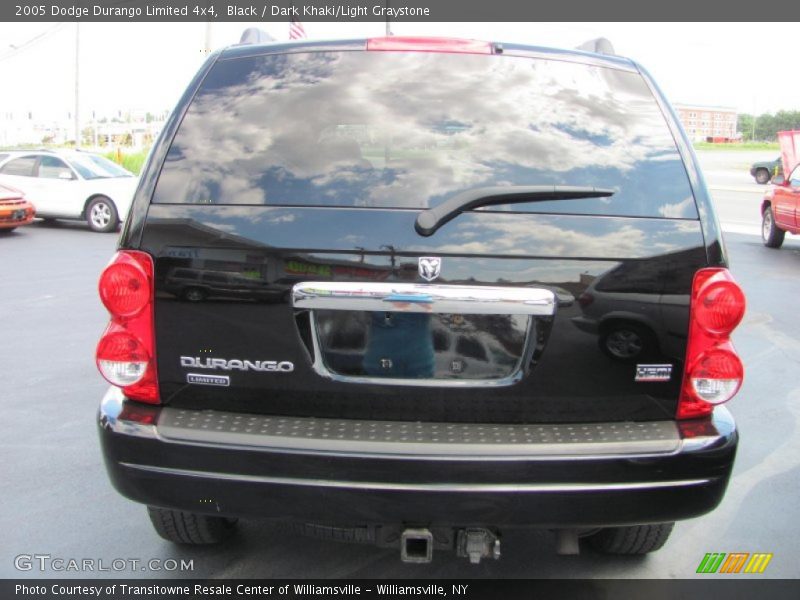 Black / Dark Khaki/Light Graystone 2005 Dodge Durango Limited 4x4