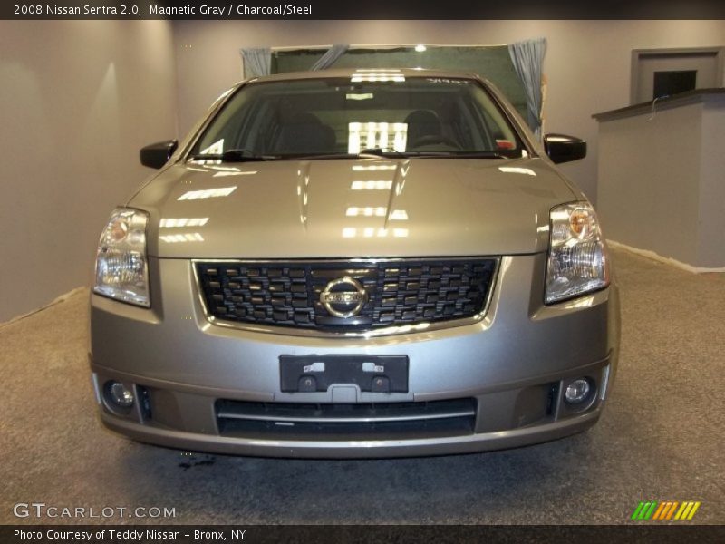 Magnetic Gray / Charcoal/Steel 2008 Nissan Sentra 2.0