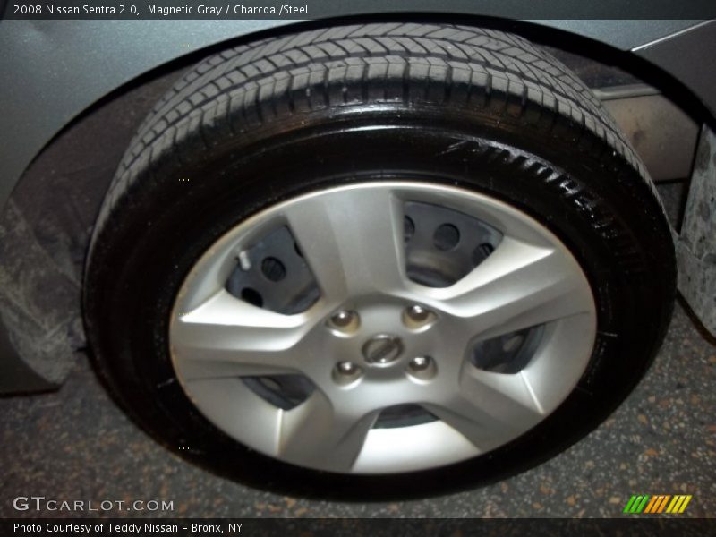 Magnetic Gray / Charcoal/Steel 2008 Nissan Sentra 2.0