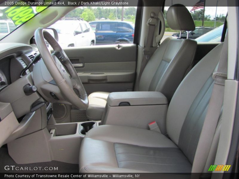 Black / Dark Khaki/Light Graystone 2005 Dodge Durango Limited 4x4
